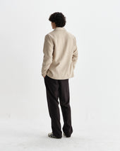 Lomond Natural Heavy Wool Overshirt