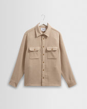 Lomond - Natural Heavy Wool Overshirt