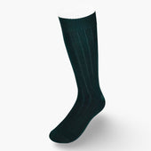 Long Dark Green Heavy Wool Sport Socks