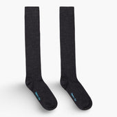 Long Dark Grey Heavy Wool Sport Socks