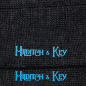 Long Dark Grey Heavy Wool Sport Socks