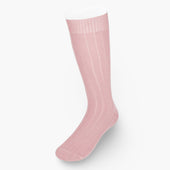 Long Pink Heavy Wool Sport Socks