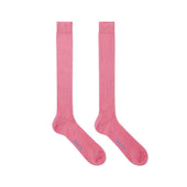 Long Pink Cotton Socks