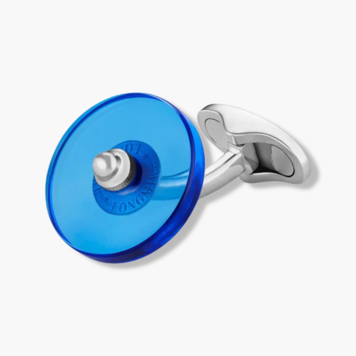Longmire 18 Carat Gold Spinel Disc Cufflinks