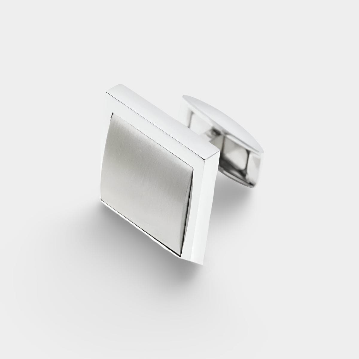 Longmire Oblong Matt Centre Bar Link Cufflinks