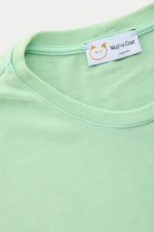 Long Sleeve Heavyweight Bamboo Sorona Jersey Crewneck Lychen