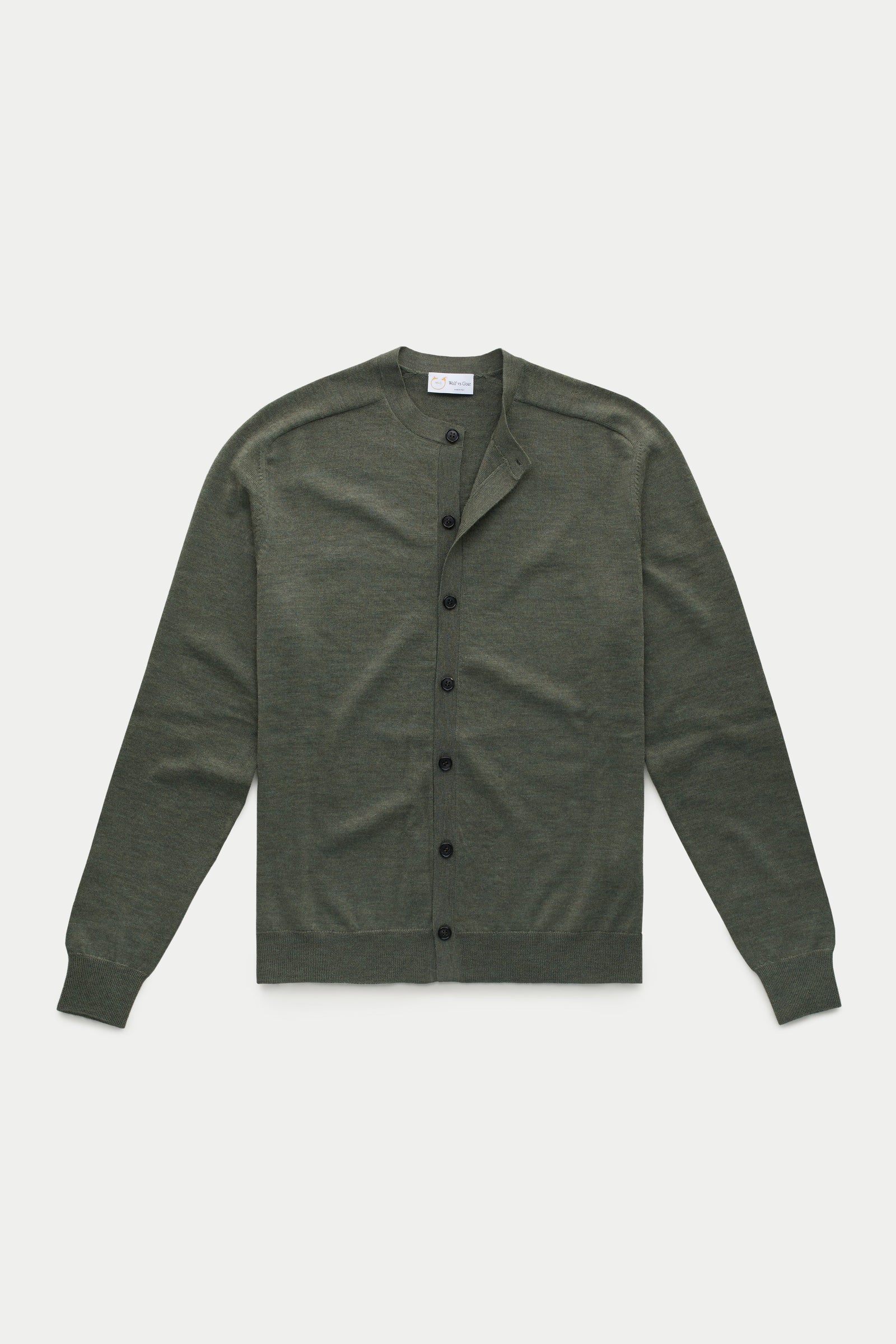 Long Sleeve Wool Knitted Cardigan Alpine