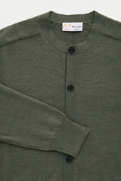 Long Sleeve Wool Knitted Cardigan Alpine
