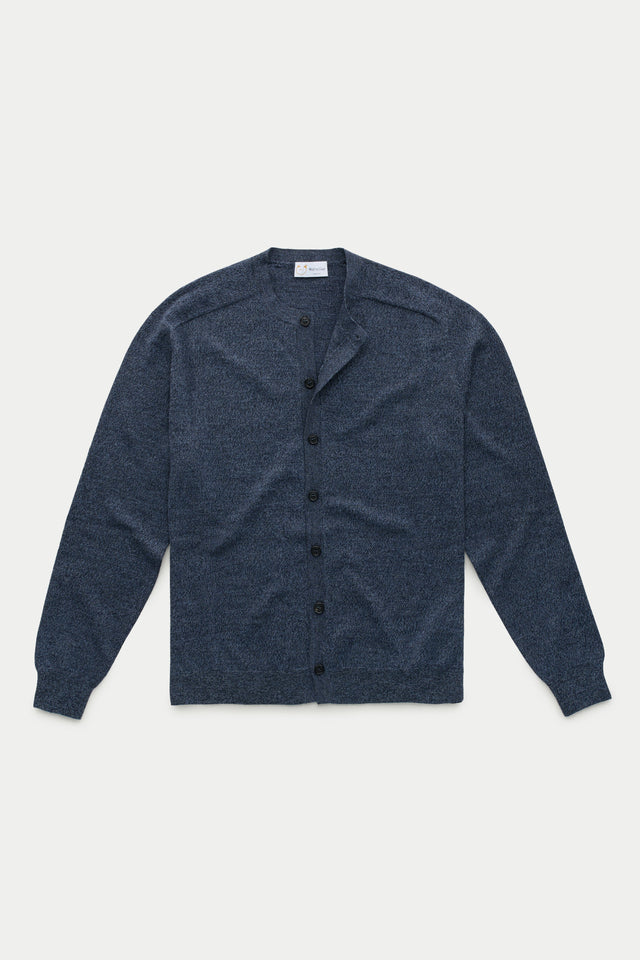 Long Sleeve Wool Knitted Cardigan Eclissi