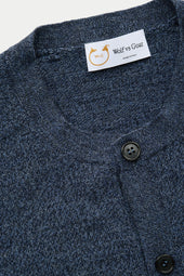 Long Sleeve Wool Knitted Cardigan Eclissi