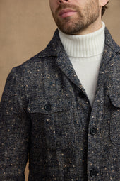 Veste Teba Safari En Laine Et Cachemire