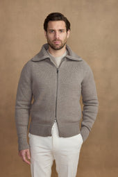 Pull Col Camionneur En Laine Et Cachemire