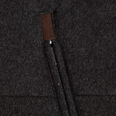 Loro Piana Dark Grey Cashmere Gilet