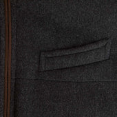 Loro Piana Dark Grey Cashmere Gilet