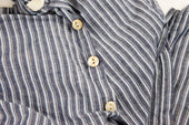 Japanese Striped Linen Cotton Drawstring Lounge Pants