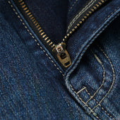 Lyocell Belted Denim Shorts