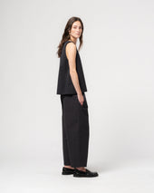 G O D Zen Pants Crispy Cotton Midnight Blue