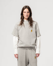 Rocky Sweater American Fleece Grey Melange