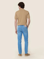 Brushed Cotton Polo Shirt