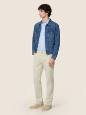 Edo Pants In Light Cotton Bull