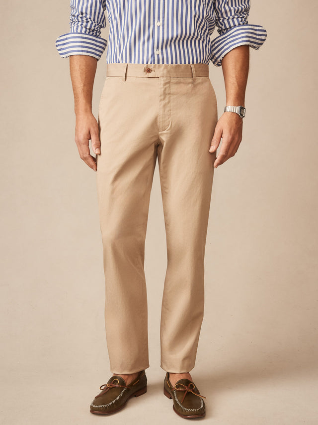 Khaki Solid Madison Pants | Men's Pants | J.McLaughlin