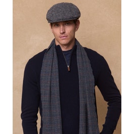 Donegal Tweed Flat Cap in Grey Salt & Pepper | Tweed Caps |