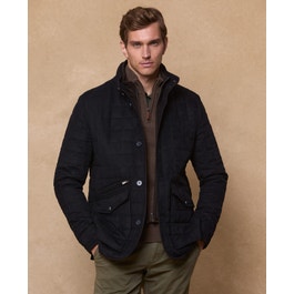 Glenveigh Quilted Jacket in Navy | Mens Jackets | Magee 1866