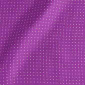 Magenta White Small Spot Silk Pocket Square