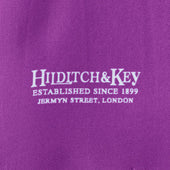 Magenta White Spot Silk Tubular Scarf