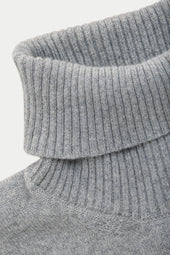 Baby Cashmere Knitted Long Sleeve Turtleneck Flannel