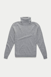 Baby Cashmere Knitted Long Sleeve Turtleneck Flannel