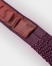Malvarosa Spot Knitted Silk Tie