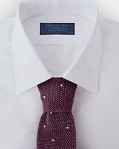 Malvarosa Spot Knitted Silk Tie