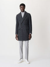 Manteau En Laine M Lang E Grise