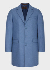 Manteau En Laine M Lang E Bleu Azur