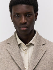 Manteau En Laine M Lang E Beige