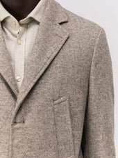 Manteau En Laine M Lang E Beige