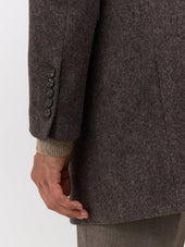 Manteau En Laine M Lang E Marron