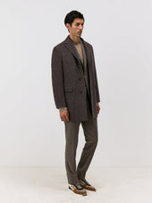 Manteau En Laine M Lang E Marron