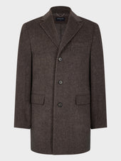 Manteau En Laine M Lang E Marron