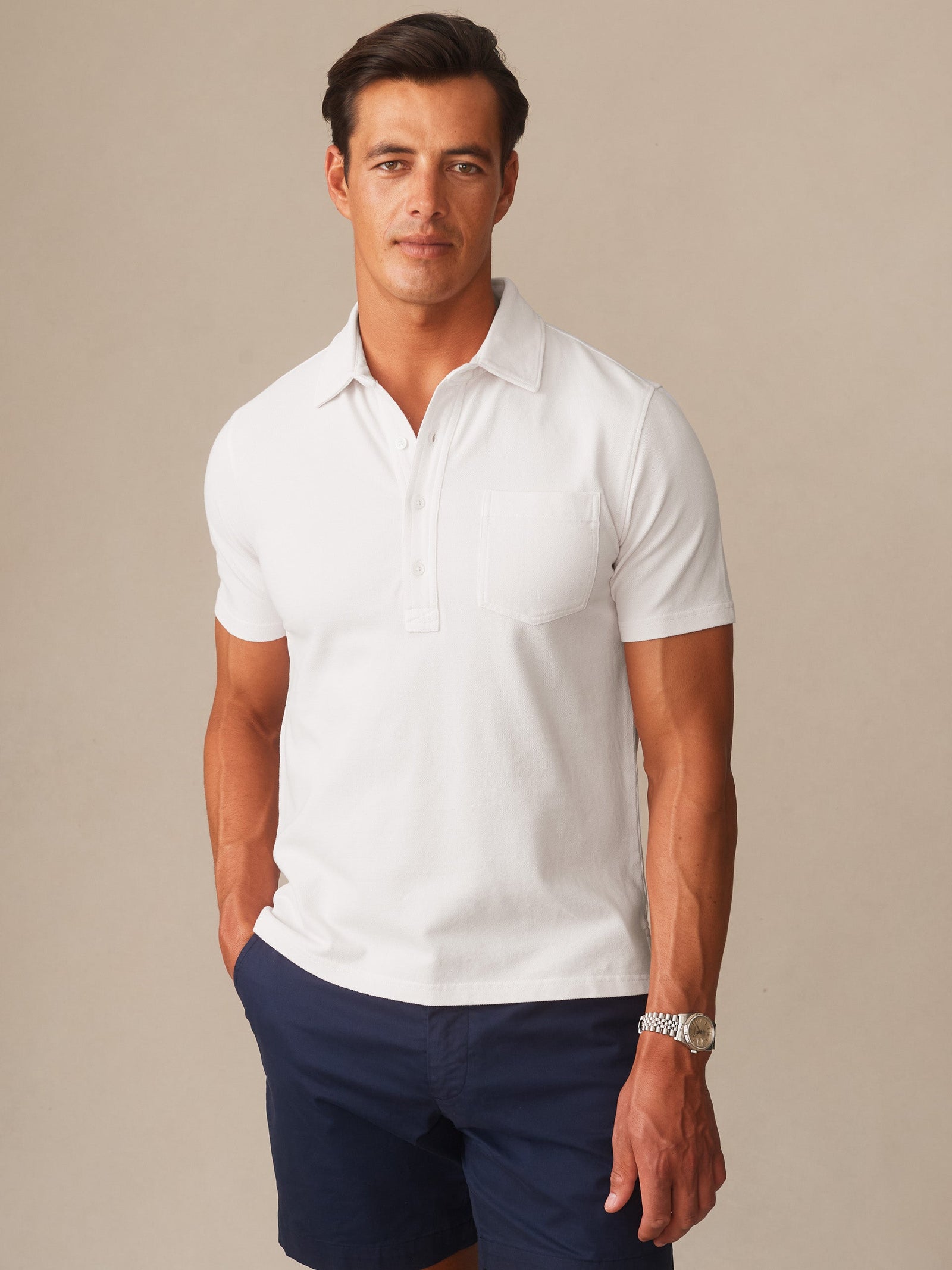 Solid Mantle Polo Men S Knits U0026 Polos J Mclaughlin