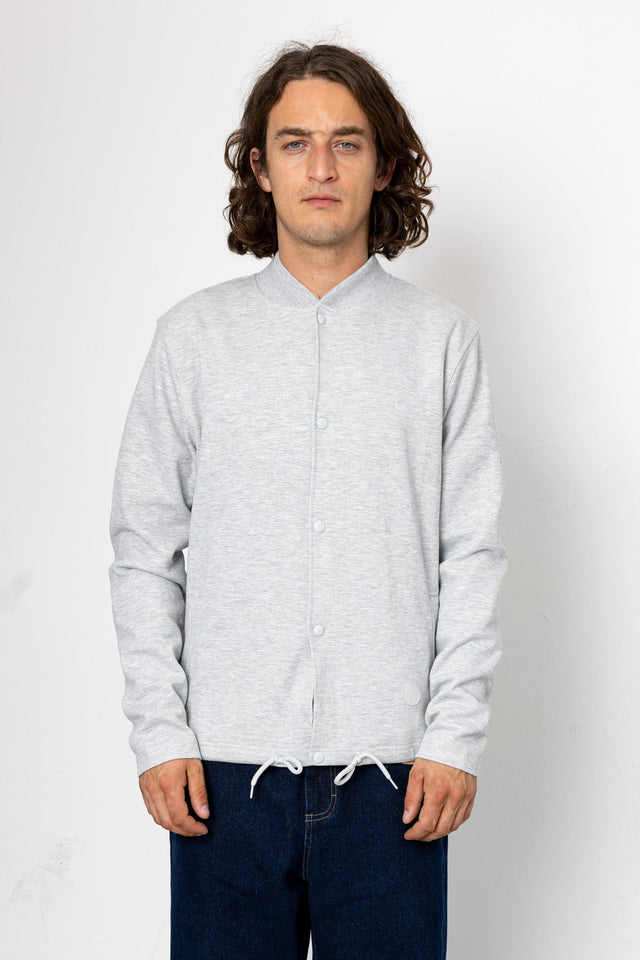 Marco Bomber - Light Grey Marl