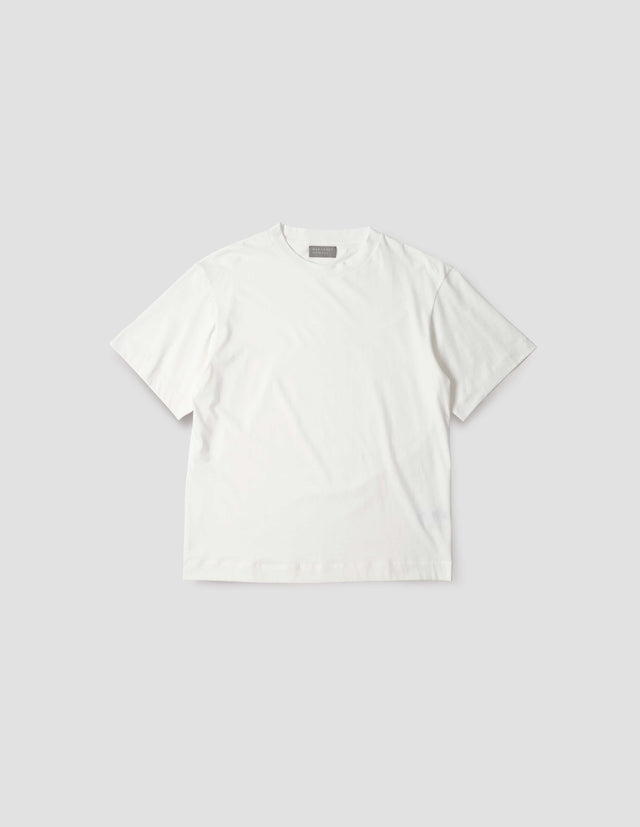SHORT SLEEVE T SHIRT | FINE COTTON JERSEY | OFF WHITE