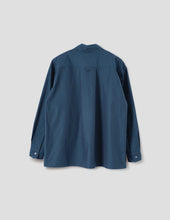 Archive Overhead Shirt Yarn Dye Cotton Shirting Marine
