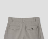 Jet Pocket Trousers Heavy Cotton Poplin Putty