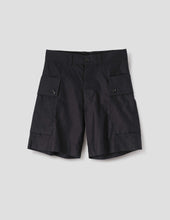 Mhl Cargo Pocket Shorts Cotton Nylon Poplin