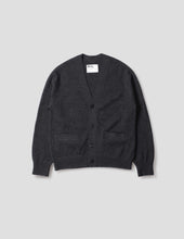 Mhl Flatlock Cardigan Pure Wool