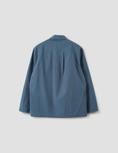 Mhl Long Sleeve Half Zip Pull On Shirt Sanded Cotton Poplin Uniform
