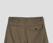 Mhl Naval Trousers Soft Cotton Drill Green