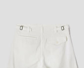 Mhl Naval Trousers Soft Cotton Drill Off White